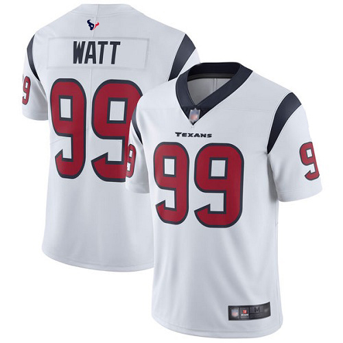 Houston Texans Limited White Men J J  Watt Road Jersey NFL Football #99 Vapor Untouchable